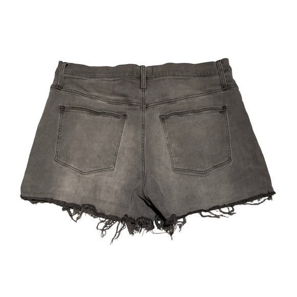 Madewell High Rise Relaxed Boy Denim Shorts in Slater Wash - Picture 3 of 8